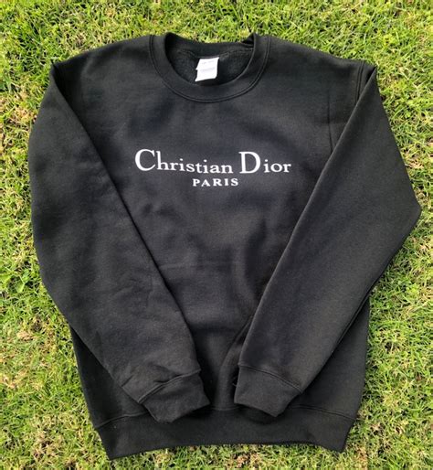 dior nike sweater|vintage Dior sweater.